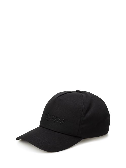 SAINT LAURENT HAT IN GABARDINE SAINT LAURENT | 7780633YP191000